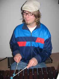 Marc Mies am Xylophon
